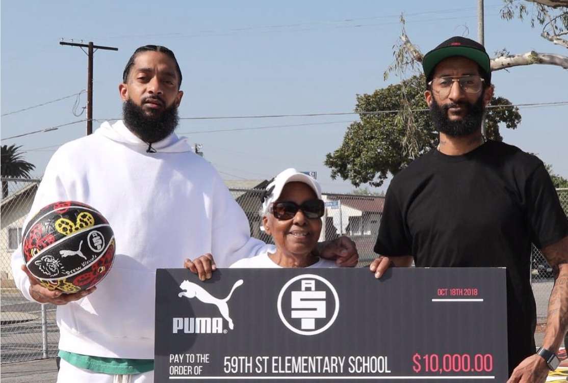 Nipsey Hussle beneficienza
